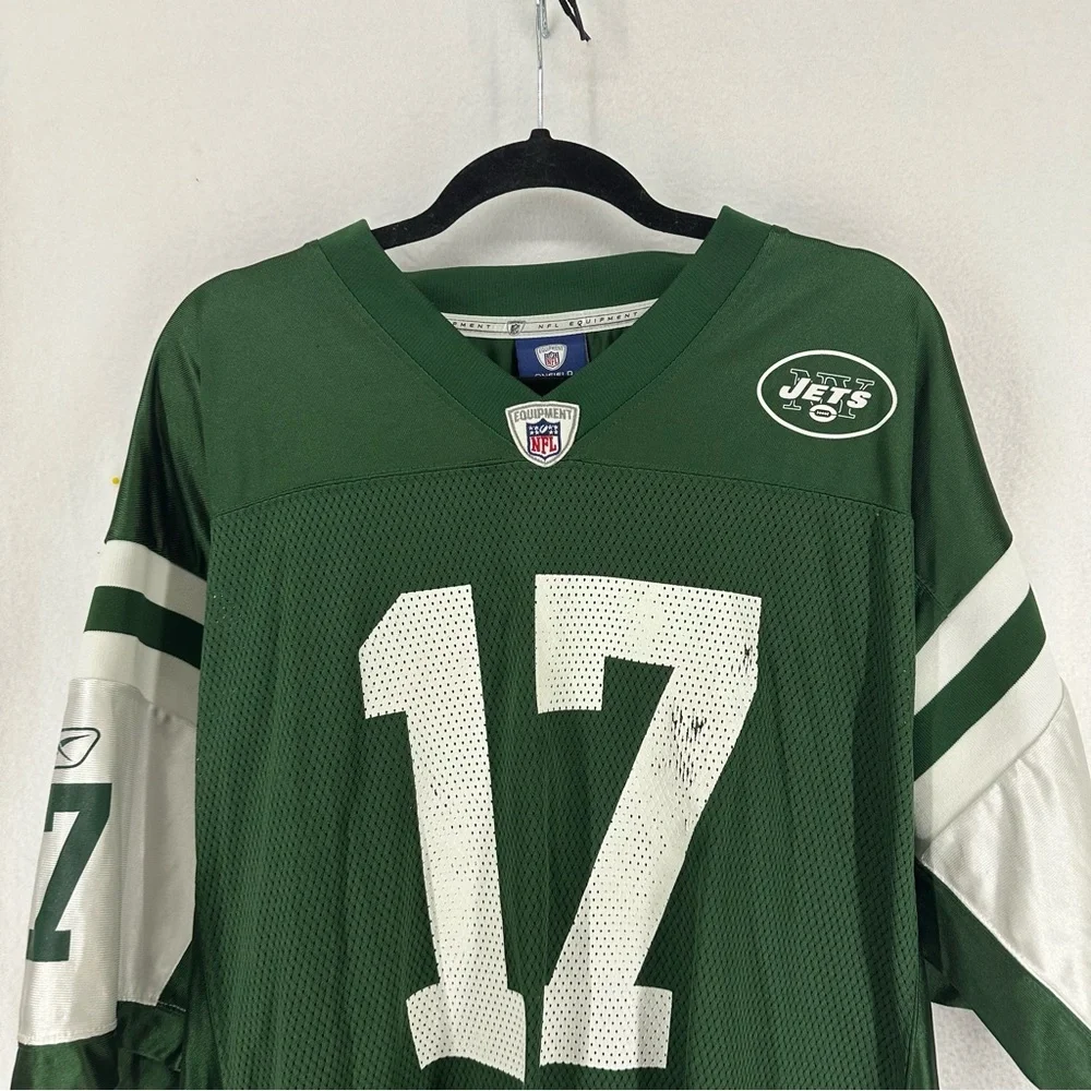 NFL New York Jets Edward’s 17 Jersey Men’s Large Green